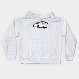 SKYLINE GTR R34 WHITE Kids Hoodie